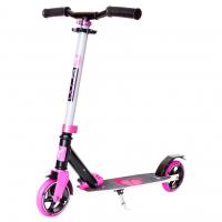 Самокат Y-SCOO RT City 145 Hong Kong Family Design Butterfly Pink