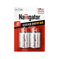 Батарейка C - Navigator Alkaline 94 754 LR14-2BL (2 штуки)