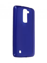 Аксессуар Чехол-накладка LG K7 iBox Crystal Blue