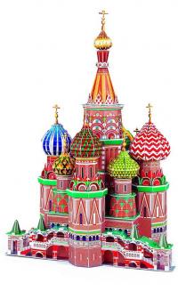 3D-пазл Magic Puzzle ST. BasilS Cathedral 56.5x32x39cm RC38443