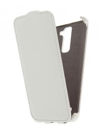 Аксессуар Чехол LG K8 K350 Activ Flip Case Leather White 58535