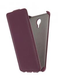 Аксессуар Чехол Meizu M3 Note Activ Flip Case Leather Violet 58543