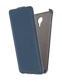 Аксессуар Чехол Meizu M3 Note Activ Flip Case Leather Blue 58542