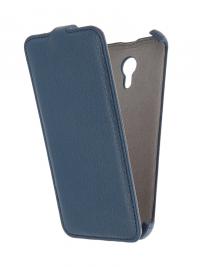 Аксессуар Чехол Meizu M2 Note Activ Flip Case Leather Blue 55358