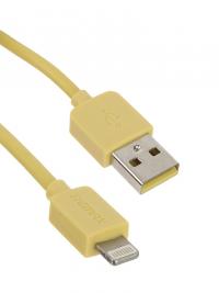 Аксессуар Remax USB - Lightning Light Speed Series RC-006i для iPhone 6/6 Plus 1.5m Yellow 14338