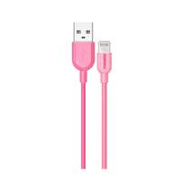 Аксессуар Remax USB - Lightning Souffle RC-031i для iPhone 6/6 Plus 1m Pink 14332