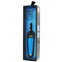 Аксессуар Remax USB - Lightning Rings RC-024i для iPhone 6/6 Plus Blue 14408