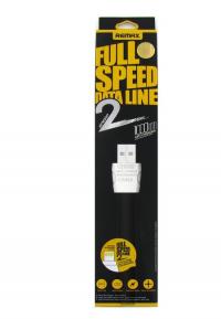 Аксессуар Remax USB - Lightning Full Speed 2 для iPhone 6/6 Plus 1m Black 14321