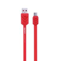Аксессуар Remax USB - MicroUSB Fishbone 1m Red 14385