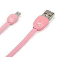 Аксессуар Remax USB - MicroUSB Shell RC-040m 1m Pink 14355