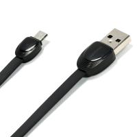 Аксессуар Remax USB - MicroUSB Shell RC-040m 1m Black 14354