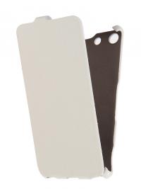 Аксессуар Чехол Sony Xperia M5 Cojess Ultra Slim Экокожа Флотер White