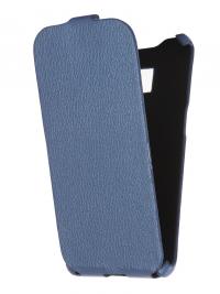 Аксессуар Чехол Cojess for Samsung Galaxy S7 Edge SM-G935F Ultra Slim Экокожа Флотер Blue