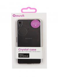 Аксессуар Чехол Sony Xperia X Muvit MFX Crystal Case Transparent SECRY0004