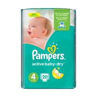 Подгузники Pampers Active Baby-Dry Maxi 7-14кг 20шт 4015600002527