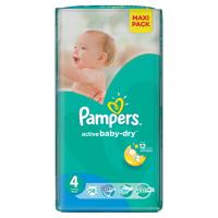 Подгузники Pampers Active Baby-Dry Maxi 7-14кг 58шт 4015400735977