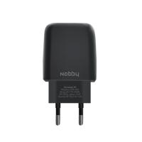 Зарядное устройство Nobby Comfort 016-001 2xUSB 3.4A Black 09343