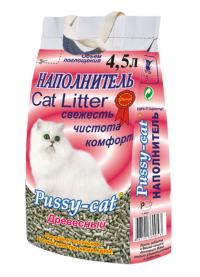Наполнитель Pussy-Cat Древесный 4.5л 12084