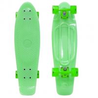 Скейт Y-SCOO Big Fishskateboard Glow 27 Green-Green 402E-G