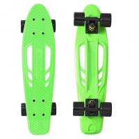 Скейт Y-SCOO Skateboard Fishbone 22 Green-Black 405-G