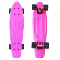 Скейт Y-SCOO Fishskateboard 22 Pink-Black 401-P