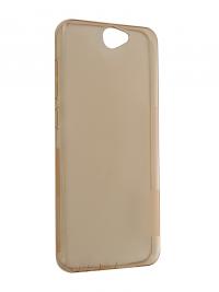 Аксессуар Чехол HTC One A9 Nillkin Nature TPU Transparent Gold