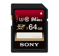Карта памяти 64Gb - Sony UHS-1 Class 10 Secure Digital SF-64UXT2