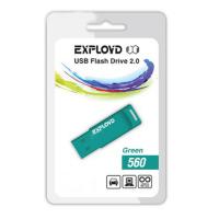 USB Flash Drive 4Gb - Exployd 560 Green EX-4GB-560-Green