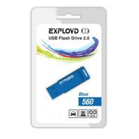 USB Flash Drive 4Gb - Exployd 560 Blue EX-4GB-560-Blue