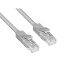 Сетевой кабель Greenconnect UTP 24AWG cat.5e RJ45 T568B 0.5m Grey GCR-LNC03-0.5m