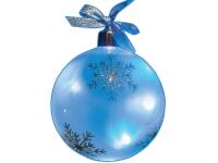 Новогодний сувенир SnowHouse Светящийся шар LBFG1-10B-2
