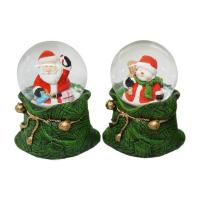 Снежный шар Новогодняя Сказка Подарок 4.5см 972489