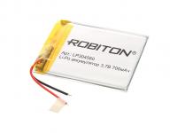 Аккумулятор LP304560 - Robiton 3.7V 700mAh LP700-304560 14070