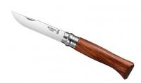 Нож Opinel №8 Inox Bubinga wood 226086 - длина лезвия 85мм
