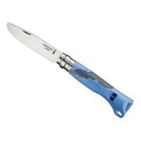 Нож Opinel №7 Outdoor Junior Blue 001898 - длина лезвия 80мм