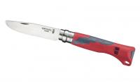 Нож Opinel №7 Outdoor Junior Red 001897 - длина лезвия 80мм