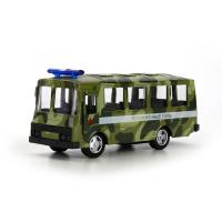 Машина Технопарк Автобус ПАЗ военный X600-H09137-R