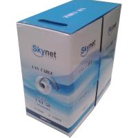 Сетевой кабель SkyNet Light UTP indoor 4x2x0.46 FLUKE TEST cat.5e 305m Grey CSL-UTP-4-CU