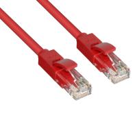 Сетевой кабель Greenconnect UTP 23AWG cat.6 RJ45 T568B 10m Red GCR-LNC604-10.0m
