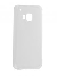 Аксессуар Чехол Krutoff для HTC One M9 Silicone Transparent 10657