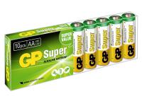 Батарейка AA - GP Super Alkaline LR6 15A GP15A-B10 (10 штук)