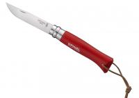 Нож Opinel Tradition Colored №08 Red 001705 - длина лезви 85мм