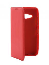 Аксессуар Чехол Microsoft Lumia 550 Cojess Book Case New Red с визитницей