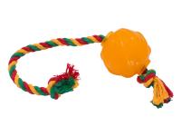 Игрушка Doglike Мяч Космос с канатом с этикеткой