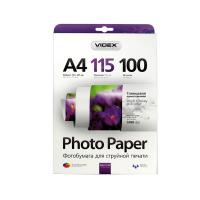 Фотобумага Videx HGA4-115/100 A4 115g/m2 глянцевая 100 листов
