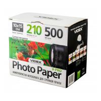 Фотобумага Videx MPHA6-210/500 A6 210g/m2 микропористая суперглянцевая 100 листов