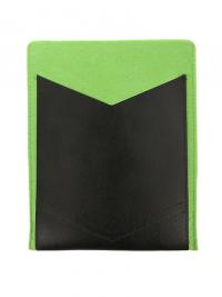Аксессуар Чехол 8-inch IQ Format с кожаным карманом Green-Black