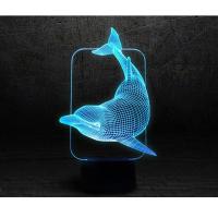 3D лампа 3d Lamp Дельфин