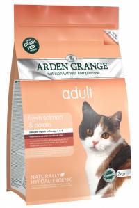 Корм Arden Grange с лососем и картофелем 0.4kg для взрослых кошек AG613231