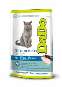Корм DaDo Пауч с рыбой для стерилизованных кошек DD790077